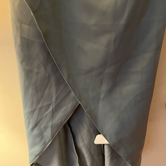 🩵 NWT 🩵 Asymmetrical Missguided blue dress - Picture 10 of 11